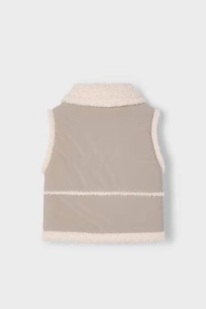 Mayoral Kız Çocuk Peluş Yün Yelek - Thumbnail