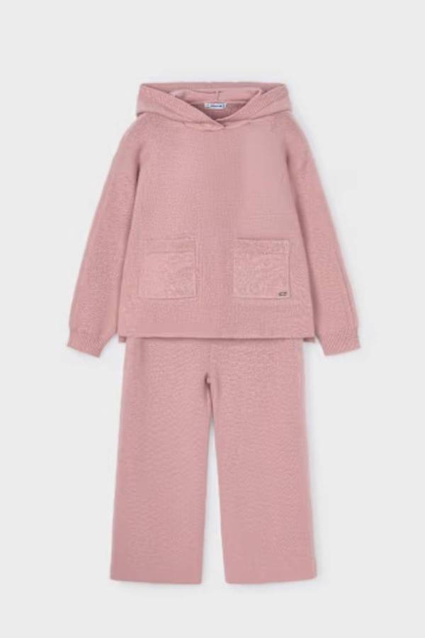 Mayoral Kız Çocuk Pembe Triko Takım