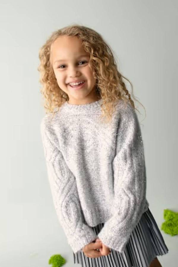 Mayoral Kız Çocuk Pul Detaylı Kazak