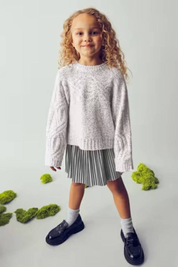 Mayoral Kız Çocuk Pul Detaylı Kazak