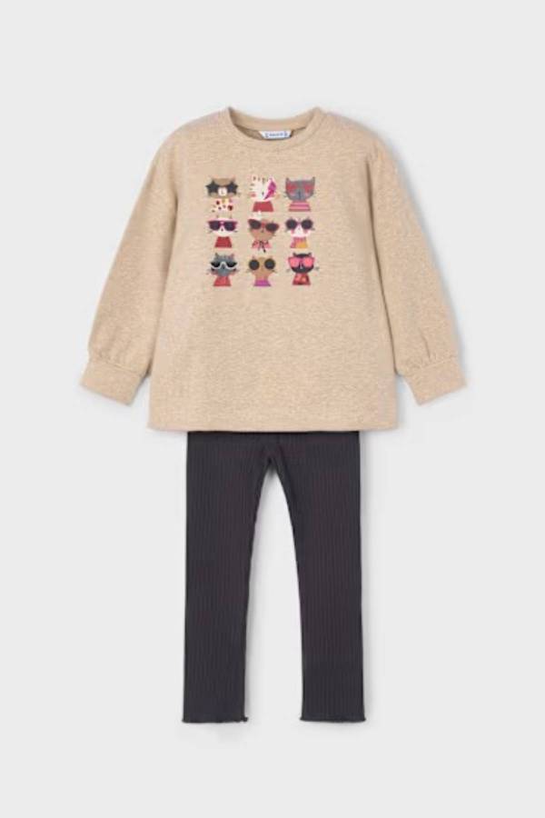 Mayoral Kız Çocuk Sweat Tayt Takım