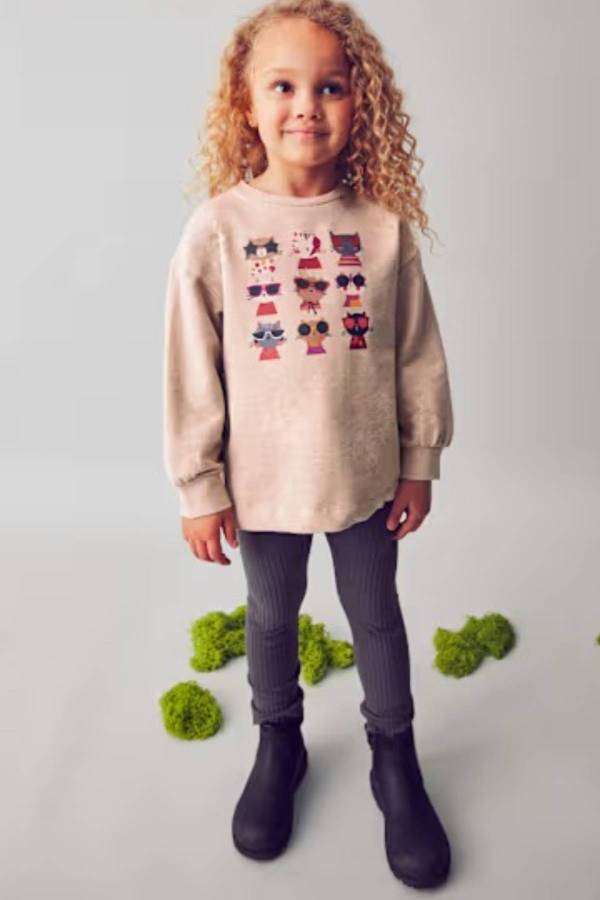 Mayoral Kız Çocuk Sweat Tayt Takım