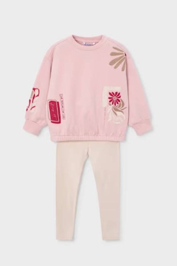 Mayoral Kız Çocuk Sweatshirt Tayt Takım