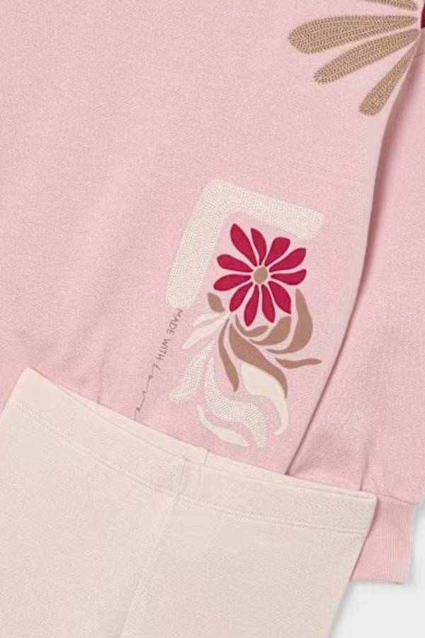 Mayoral Kız Çocuk Sweatshirt Tayt Takım