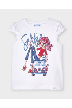 Mayoral Kız Çocuk T-shirt - Thumbnail