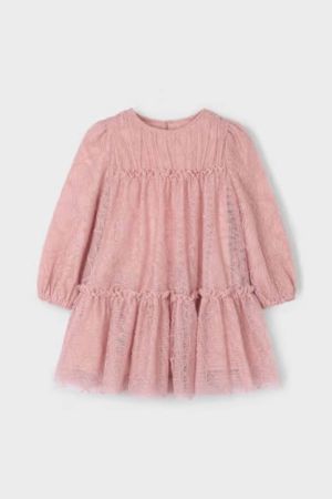 Mayoral - Mayoral Kız Çocuk Tül Elbise