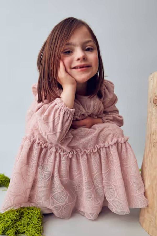 Mayoral Kız Çocuk Tül Elbise