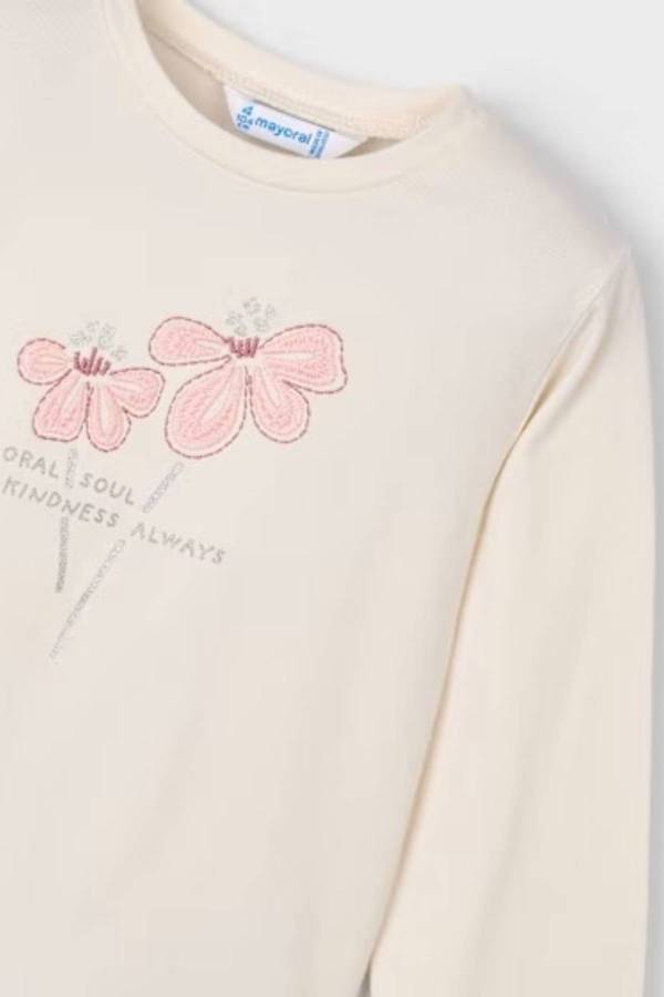 Mayoral Kız Çocuk Uzun Kol Body