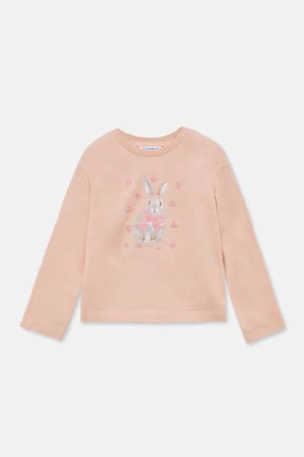 Mayoral Kız Çocuk Uzun Kol Tişört