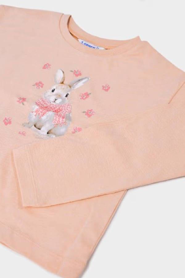 Mayoral Kız Çocuk Uzun Kol Tişört