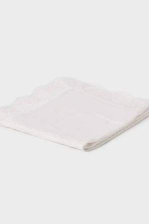 Mayoral - Mayoral Yazlık Bebek Örme Battaniye Ekru