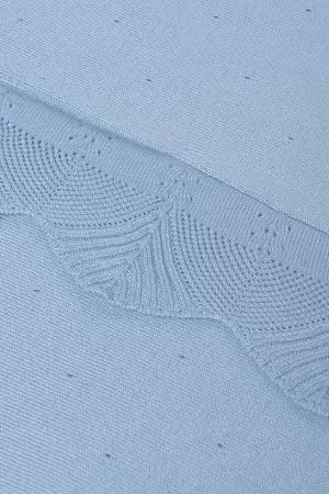 Mayoral Yazlık Bebek Örme Battaniye Mavi - Thumbnail