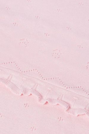 Mayoral Yazlık Bebek Örme Battaniye Pembe - Thumbnail