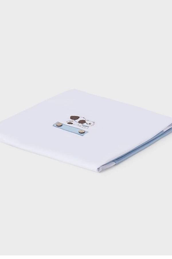 Mayoral Yazlık Bebek Penye Battaniye Mavi