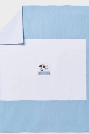 Mayoral Yazlık Bebek Penye Battaniye Mavi - Thumbnail