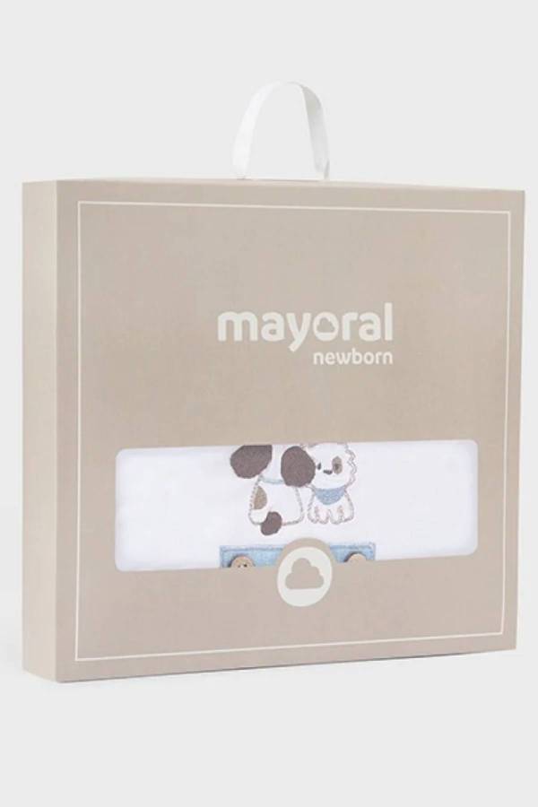 Mayoral Yazlık Bebek Penye Battaniye Mavi