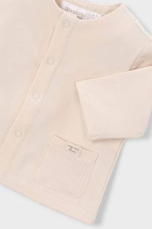 Mayoral Yazlık Bebek Penye Ceket Bej - Thumbnail