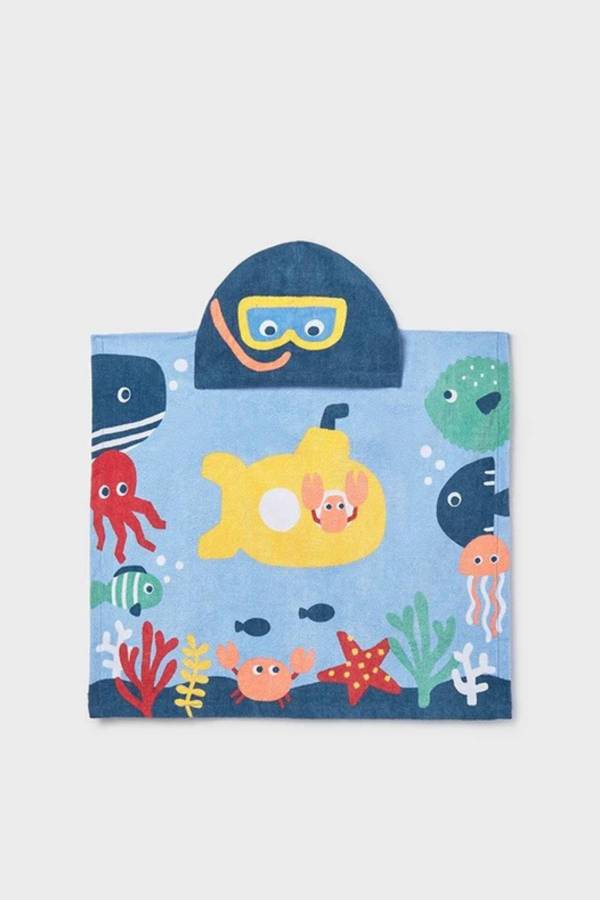 Mayoral Yazlık Bebek Plaj Panço Havlu Mavi