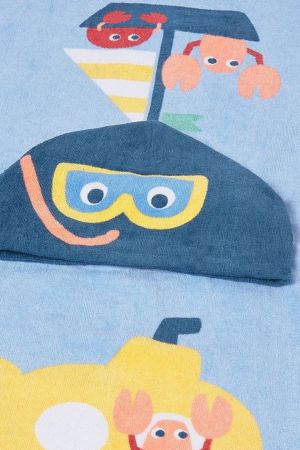 Mayoral Yazlık Bebek Plaj Panço Havlu Mavi - Thumbnail