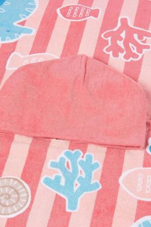 Mayoral Yazlık Bebek Plaj Panço Havlu Pembe - Thumbnail