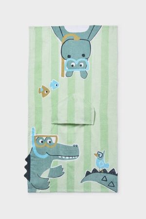 Mayoral Yazlık Bebek Plaj Panço Havlu Yeşil - Thumbnail