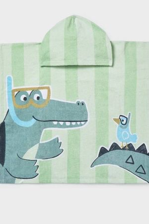 Mayoral Yazlık Bebek Plaj Panço Havlu Yeşil - Thumbnail