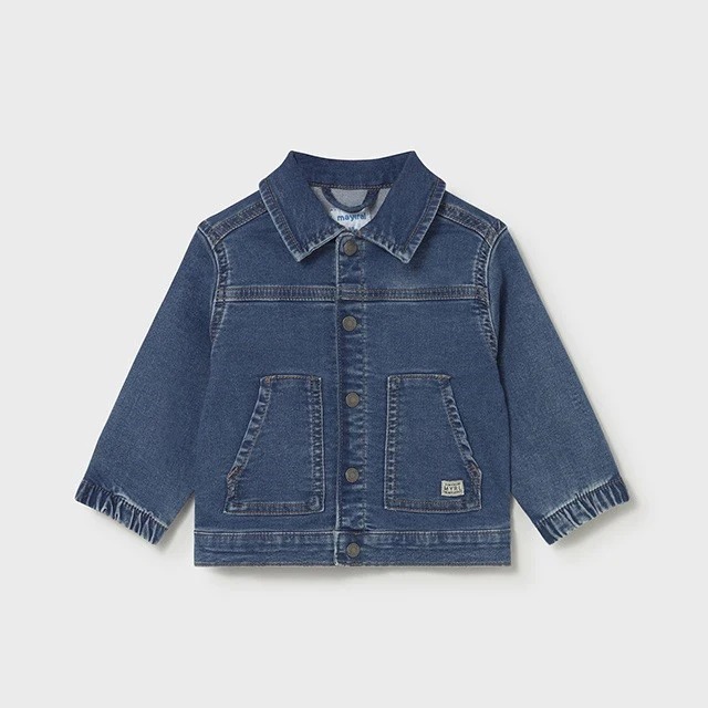 Mayoral Yazlık Erkek Bebek Denim Ceket Mavi