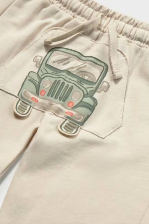 Mayoral Yazlık Erkek Bebek Eşofman Altı Bej - Thumbnail