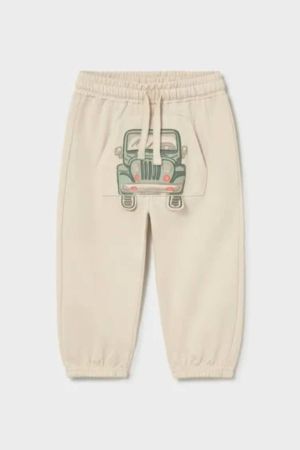 Mayoral - Mayoral Yazlık Erkek Bebek Eşofman Altı Bej