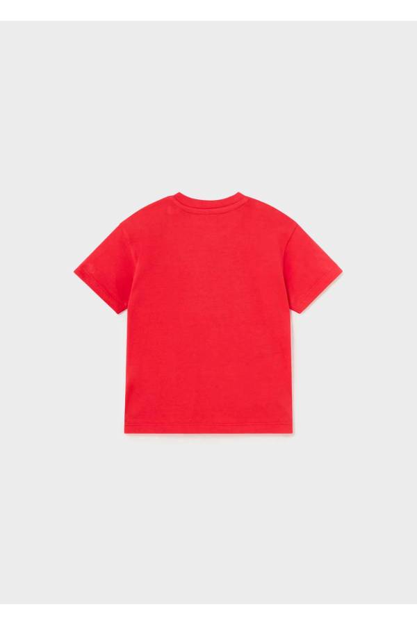 Mayoral Yazlık Erkek Bebek Kısa Kol T-shirt Kırmızı