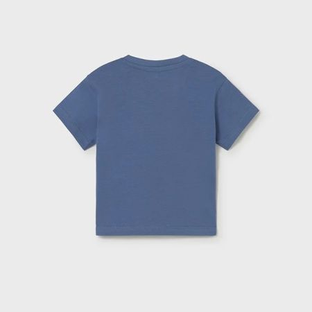 Mayoral Yazlık Erkek Bebek Kısa Kol T-shirt Mavi - Thumbnail