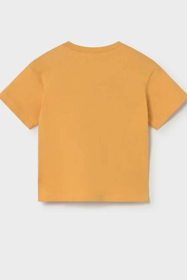 Mayoral Yazlık Erkek Bebek Kısa Kol T-shirt Turuncu