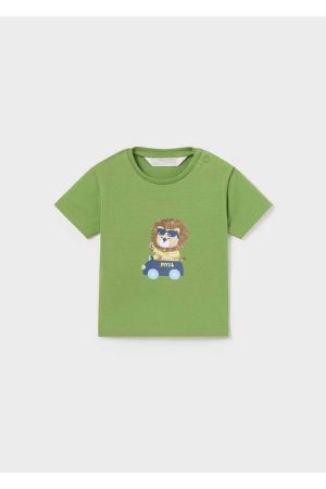 Mayoral Yazlık Erkek Bebek Kısa Kol T-shirt Yeşil - Thumbnail