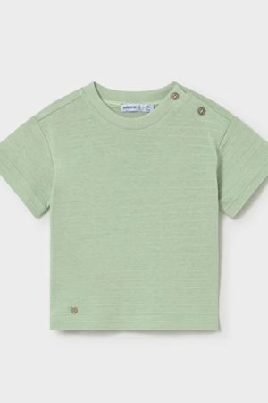 Mayoral - Mayoral Yazlık Erkek Bebek Kısa Kol T-shirt Yeşil
