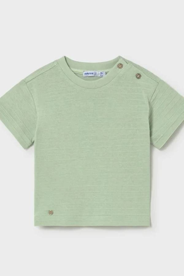 Mayoral Yazlık Erkek Bebek Kısa Kol T-shirt Yeşil