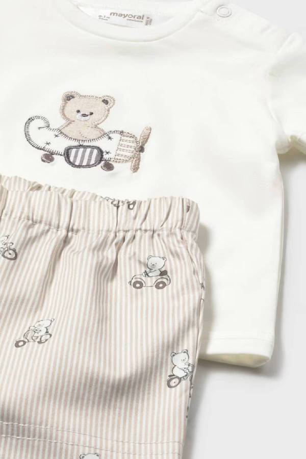 Mayoral Yazlık Erkek Bebek Kısa Kol T-shrit Şort Set
