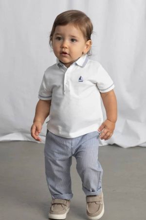 Mayoral - Mayoral Yazlık Erkek Bebek Pantolon Mavi