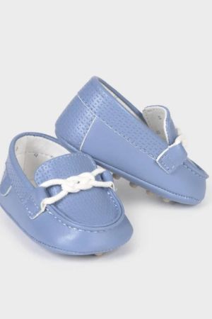 Mayoral - Mayoral Yazlık Erkek Bebek Patik Mavi