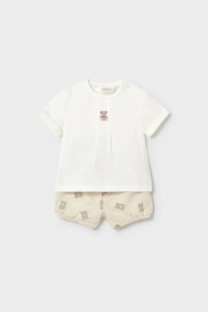 Mayoral - Mayoral Yazlık Erkek Bebek Şort T-shrit Takım