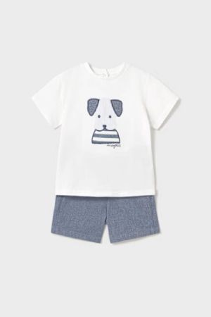 Mayoral Yazlık Erkek Bebek T-shirt Şort Takım - Thumbnail