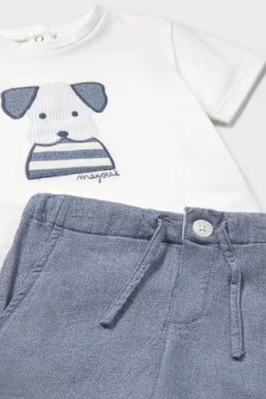 Mayoral Yazlık Erkek Bebek T-shirt Şort Takım - Thumbnail