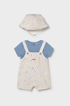 Mayoral - Mayoral Yazlık Erkek Bebek Tulum Set