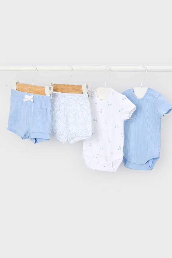 Mayoral Yazlık Erkek Bebek Zıbın Takım Set
