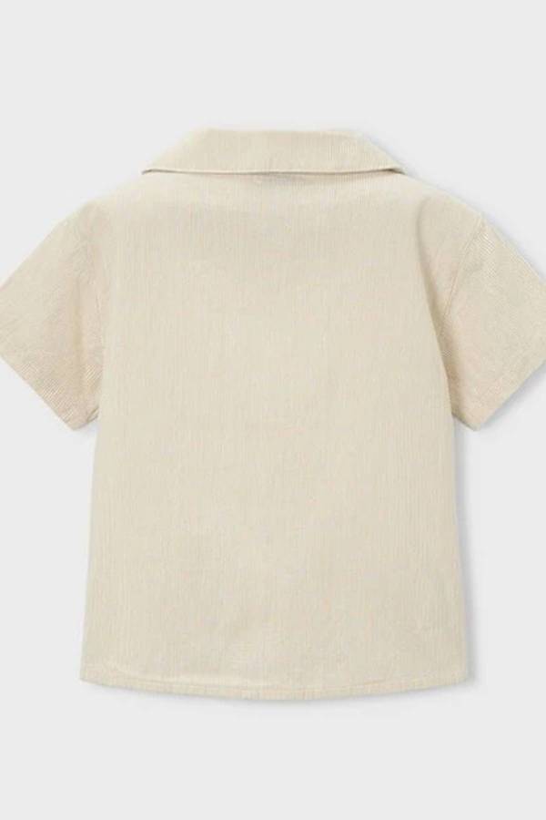 Mayoral Yazlık Erkek Kısa Kol Gömlek Bej
