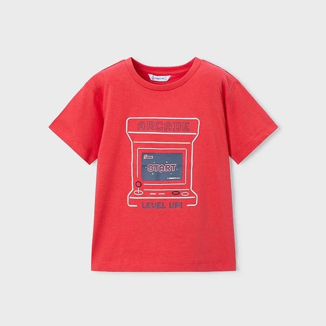 Mayoral Yazlık Erkek Kısa Kol T-shirt 2'li Set Kırmızı