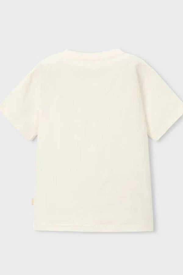 Mayoral Yazlık Erkek Kısa Kol T-shirt Ekru