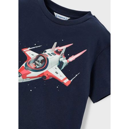 Mayoral Yazlık Erkek Kısa Kol T-shirt Lacivert - Thumbnail