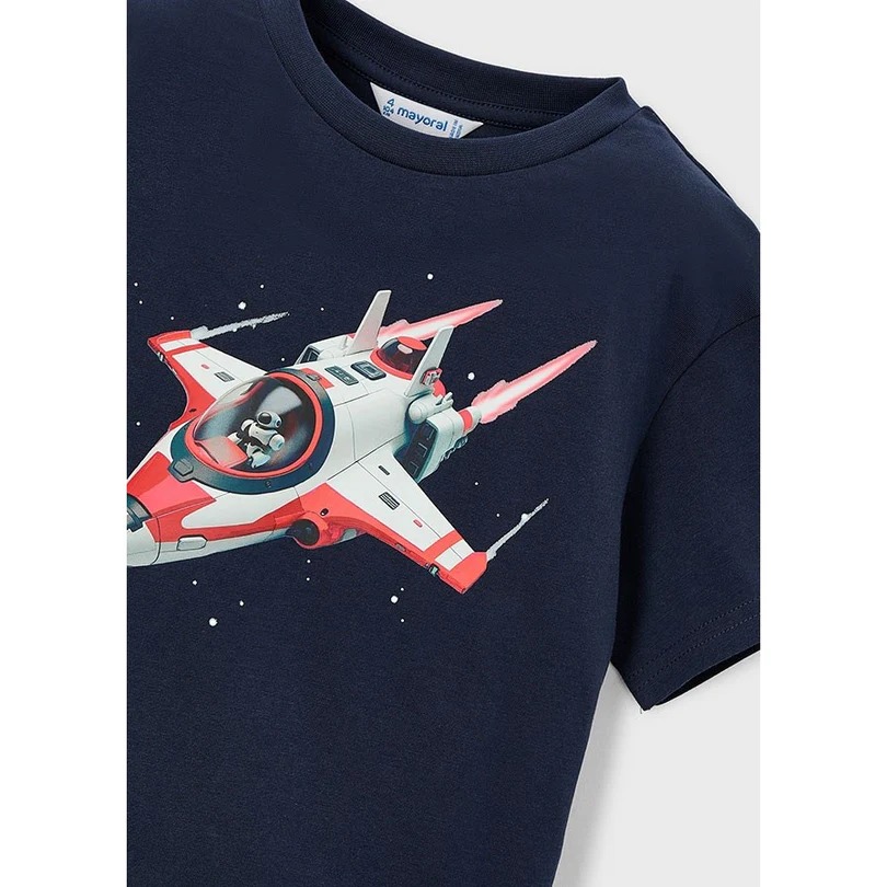 Mayoral Yazlık Erkek Kısa Kol T-shirt Lacivert