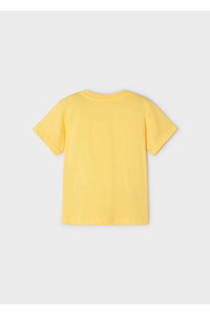 Mayoral Yazlık Erkek Kısa Kol T-shirt Sarı - Thumbnail