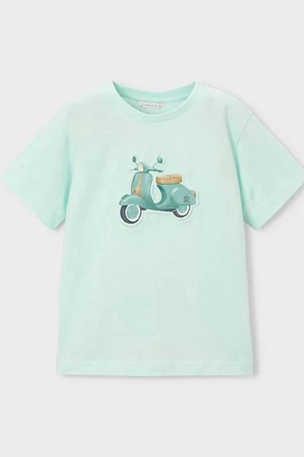 Mayoral Yazlık Erkek Kısa Kol T-shirt Turkuaz